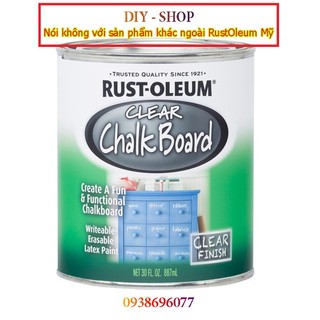 Sơn Bảng Màu Trong - Chalk Board Paint Misc Clear (Sơn tạo hiệu ứng viết phấn màu clear Cao Cấp đến từ Mỹ)