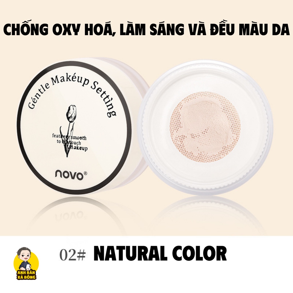 Phấn Phủ Kiềm Dầu NOVO Cloud Mist Light And Delicate Loose Powder 5784
