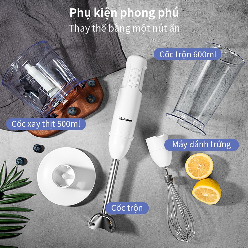 Máy nấu ăn cầm tay Simplus Máy đánh trứng làm bánh tại nhà Máy bổ sung thức ăn cho trẻ em JBBA002