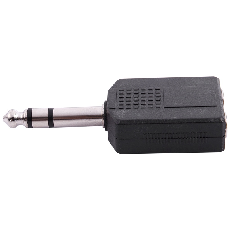 Đầu cắm Mono 6,35mm Nam đến Đầu nối bộ chia ổ cắm kép 6,35mm Nữ