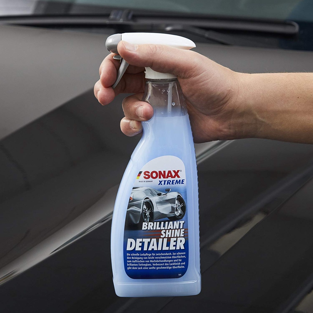 SONAX XTREME Brilliant Shine Detailer - Dung dịch làm bóng nhanh và bảo vệ sơn xe (dùng khi bề mặt khô) 750ml
