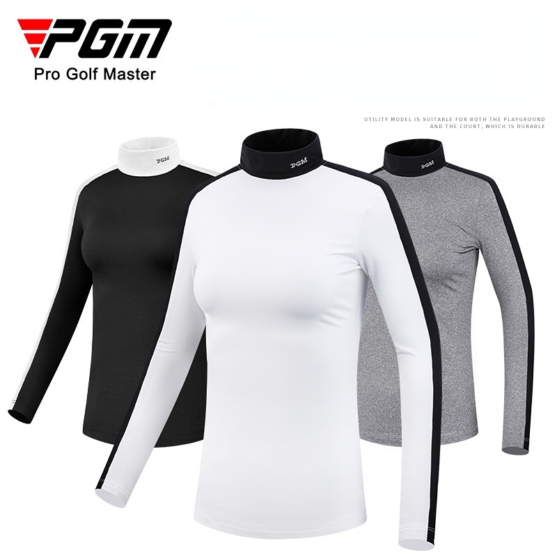 Áo Thun Đánh Golf Tay Dài Co Giãn Chống Lạnh Giữ Ấm Mùa Thu Đông Thời Trang Cho Nữ