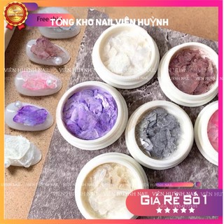 Xà cừ nail loại mỏng vảy cá nhiều màu dùng trang trí và ẩn móng