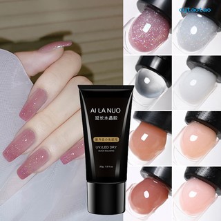 Gel nối dài móng nhanh khô sáng bóng diy 30g