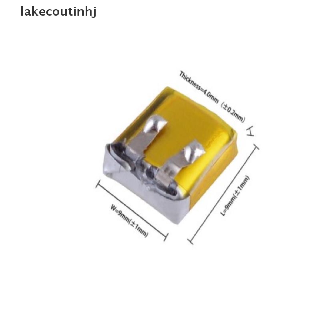 Lakecou 3,7V 30mah 401012 Tai Nghe Bluetooth Có Thể Sạc Pin Lithium Chất Lượng Cao