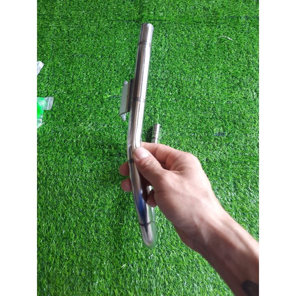 Tay xách inox 304 lắp xe wave 50 100 110