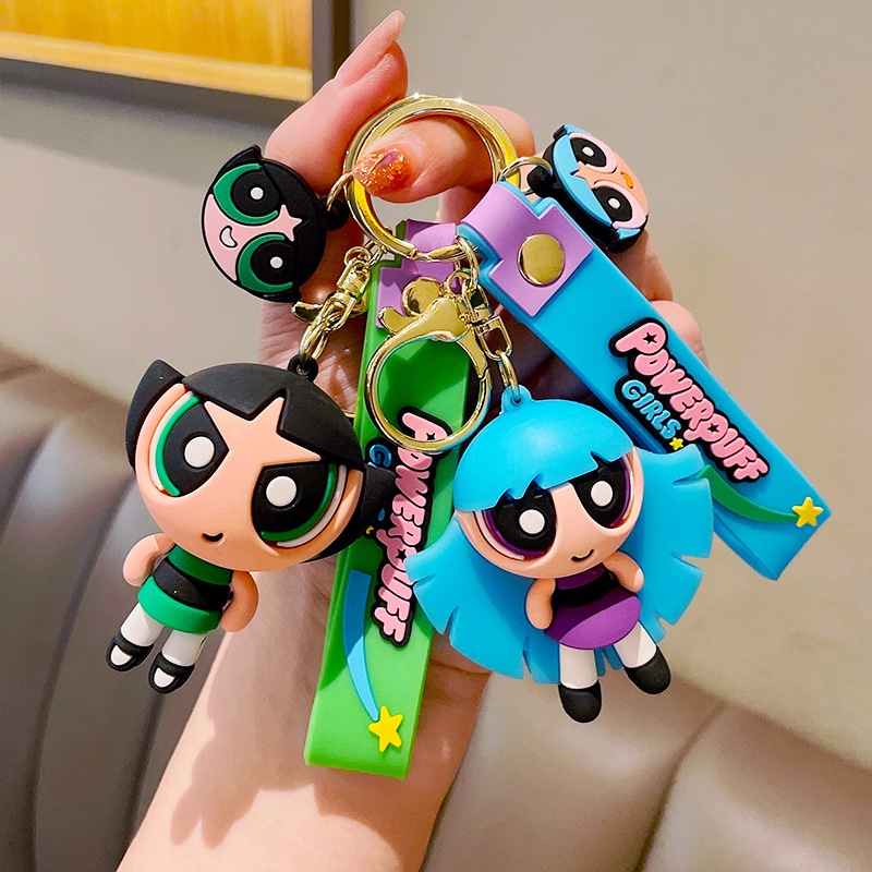 Hoạt Hình Móc Khóa Hình Các Nhân Vật Trong Phim powerpuff girls
