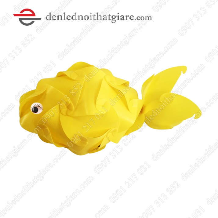 *Hỏa tốc HCM* Đèn lồng CON CÁ + RÁP SẴN bằng nhựa trang trí quán cà phê, nhà hàng, party, có thể lắp theo bóng đèn