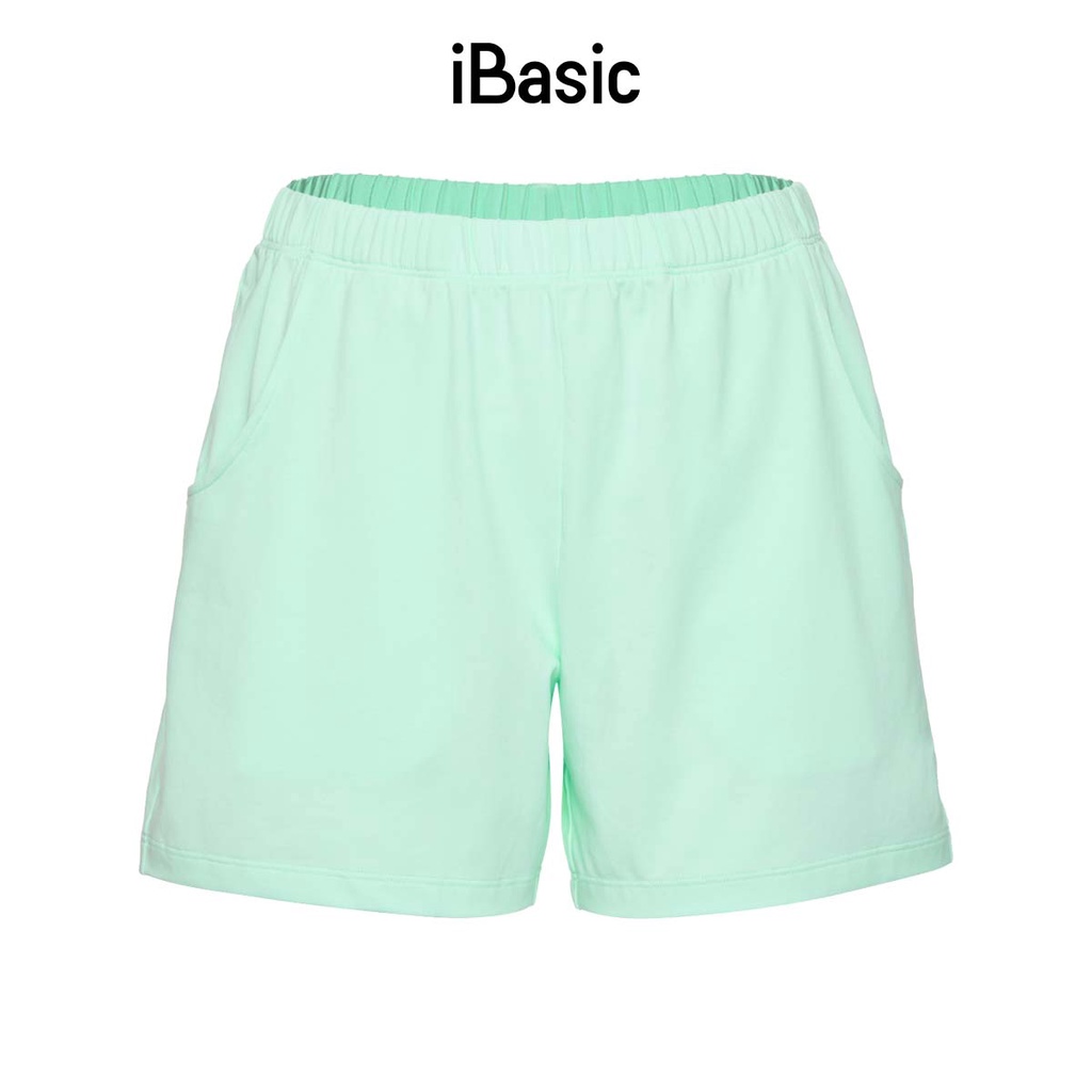 Quần đùi mặc nhà nữ thun cotton iBasic HOMY036B/HOMY037B