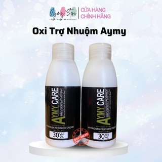 Oxi trợ nhuộm tóc 100ml AYMY hỗ trợ nhuộm tóc, Không gây hư hại, Không rát da đầu, Mùi thơm dễ chịu