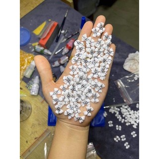 Nơ bột gắn móng siêu xinh (1 cái )
