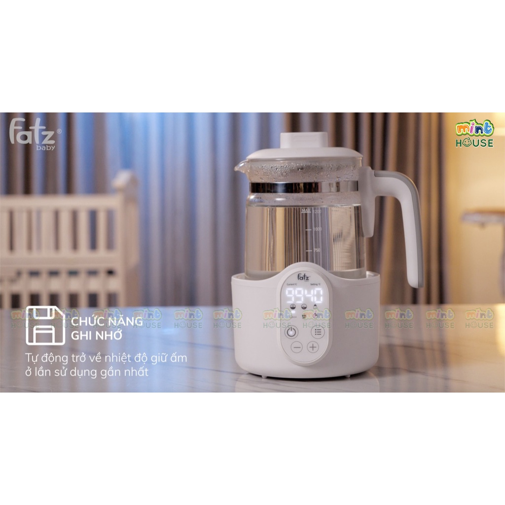 FATZBABY Máy đun và hâm nước pha sữa điện tử - Quick 8 FB3525TN - Cửa hàng mẹ và bé Mint House