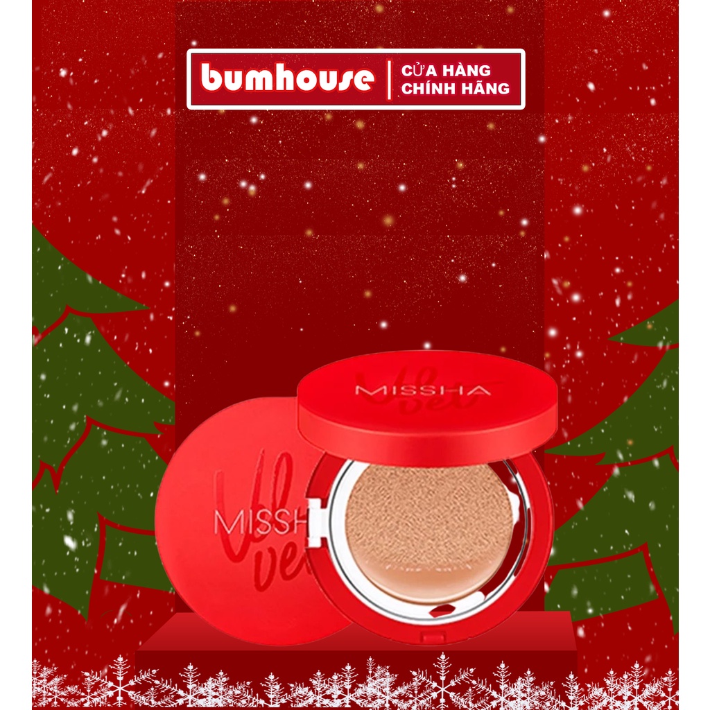 Phấn Nước Missha Che Phủ Hoàn Hảo Velvet Finish Cushion SPF 50+ PA+++ 15g