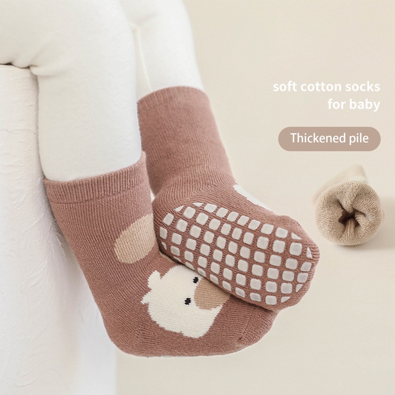 Sf Vớ Dày Chống Trượt Thời Trang Thu Đông Cho Bé Sơ Sinh