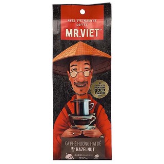 Cà phê rang xay hương hạt dẻ mr.viet túi 250g