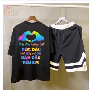 Sét áo phản quang 7 màu kèm quần v