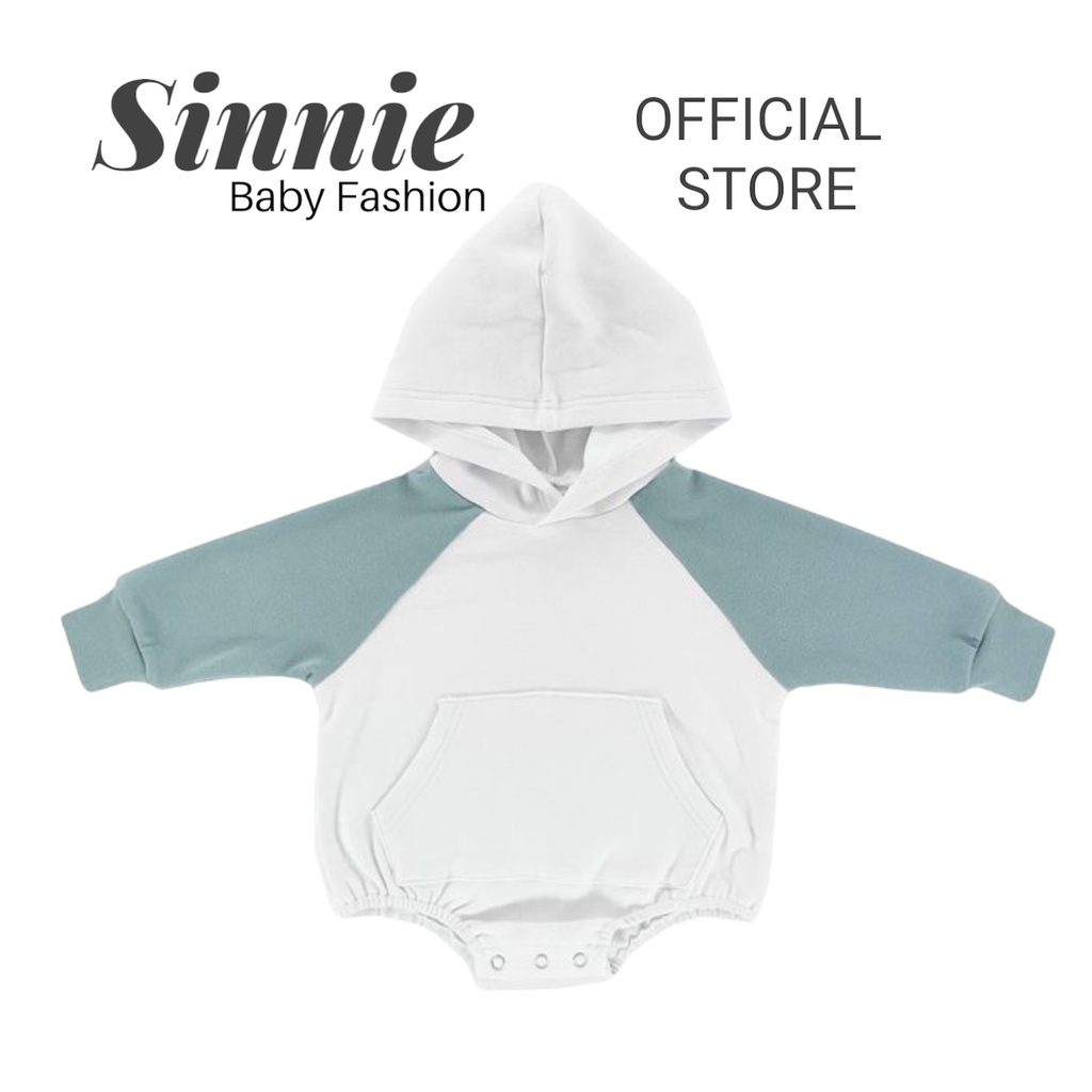 Bodysuit dáng thụng Hàn Quốc cho bé Sinnie baby, 100% ảnh thật.