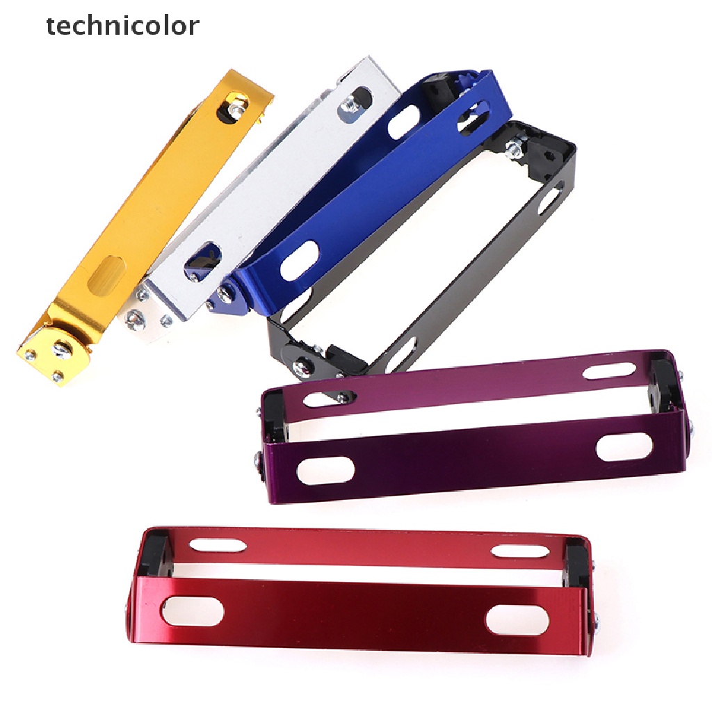 Giá Đỡ Biển Số Xe Bằng Nhôm Nhiều Màu Tùy Chỉnh Góc Độ Tiện Dụng Cho Xe Máy