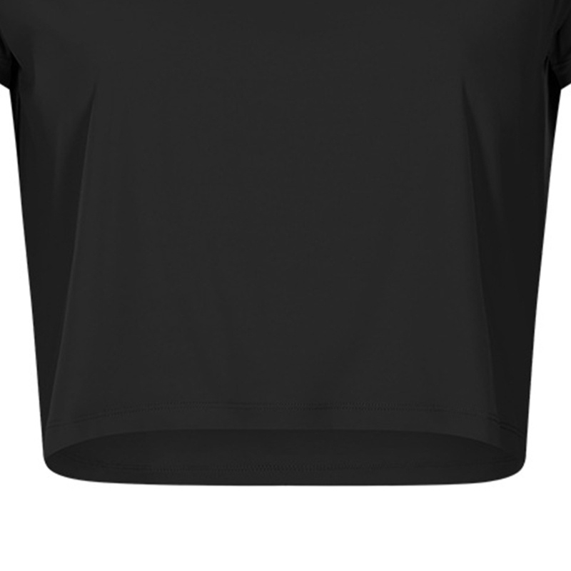 Áo Thun Tay Ngắn Cổ Tròn Màu Sắc Đơn Giản Thời Trang Mùa Hè Cho Nữ