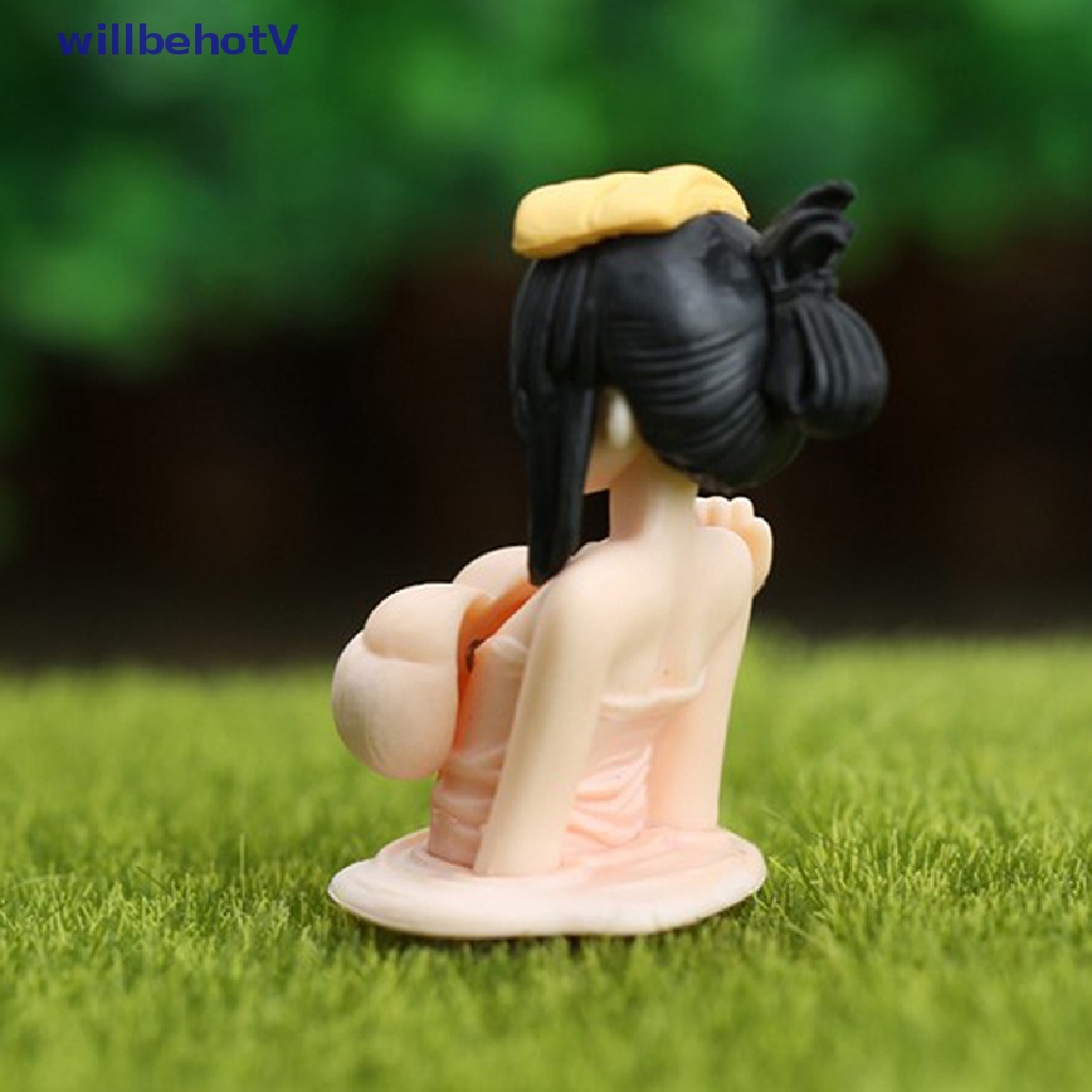 Mô Hình Búp Bê Hoạt Hình Kanako Lắc Ngực 5cm Để Bàn Trang Trí