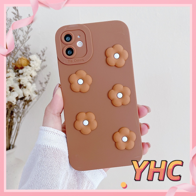 ốp iphone In Hình Hoa 3D Cho Iphone6 6splus 7 7plus 8plus XR x xs 12 11 pro max plus 13 promax-072