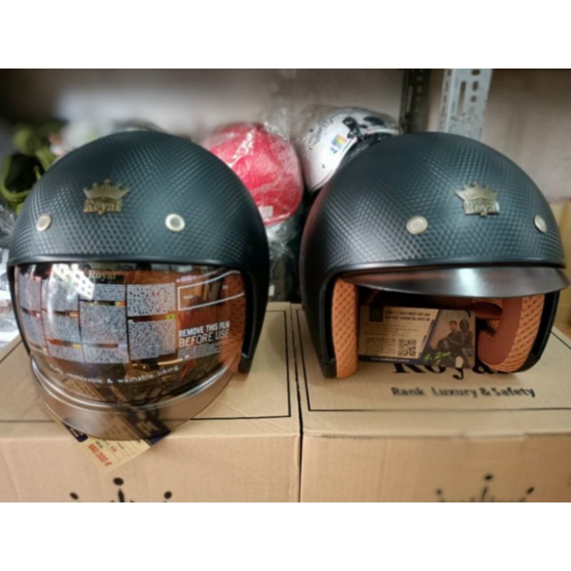 Mũ Nón Bảo Hiểm 3/4 kính âm xịn sò M139