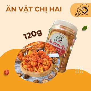 120gr bánh vỏ sò, snack sò hành ăn vặt chị hai hấp dẫn