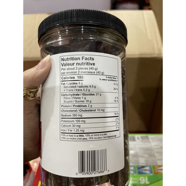 Socola SANDERS VỊ CARAMEL MUỐI BIỂN 1.02kg  Sea salt caramels