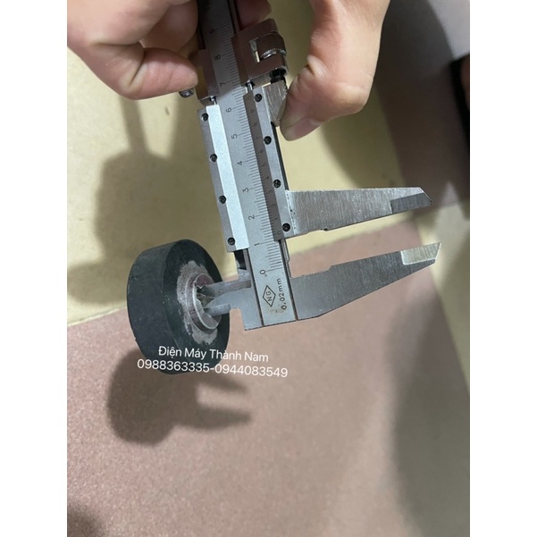 Quả lô cao su máy hàn liên tục, quả lô cao su màu xanh màu đen