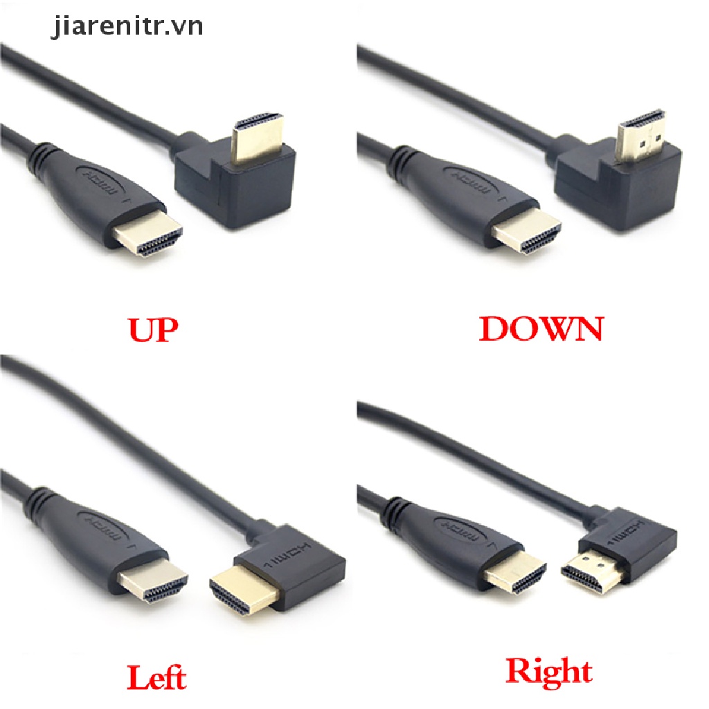 Cáp Nối Dài Tốc Độ Cao 4k hdmi 2.0 Góc 90 Độ Cho ps4 tv vn