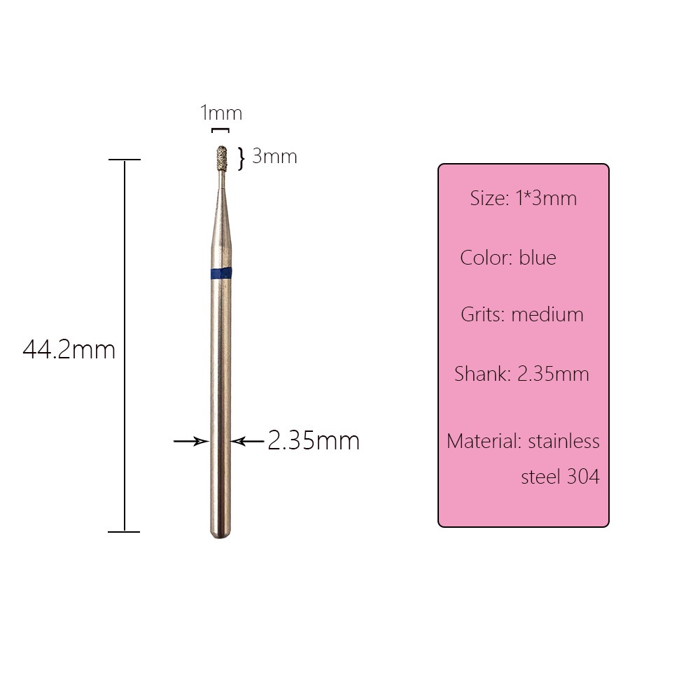 Đầu Mài Móng Đầu Mài Đánh Bóng Móng Tay Tẩy Tế Bào Chết Chất Lượng Cao Tiện Dụng