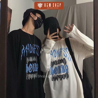Áo Thun Tay Dài Unisex Form Rộng Bobby - TTD24 - Freesize Dưới 70kg - Nam Nữ Mặc Được - Chất Cotton Mềm Mát