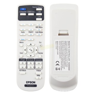 1 cái máy chiếu điều khiển từ xa 154720001 thiết bị sử dụng cho epson eb-c30xe eb-30xe eb-c28sh eb-x11 eb-s18 eb-s4 eb-x24 eb-s31 eb-w
