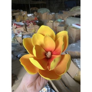 Đầu bông hoa mộc lan trang tri (hoa xốp mộc lan)