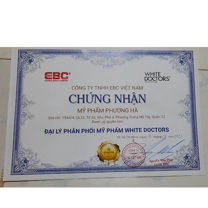 Kem Nám Nặng White Doctor Melasma Pro Chính Hãng