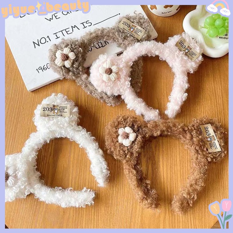 Băng Đô Cài Tóc Hình Tai Gấu Đáng Yêu Cho Nữ