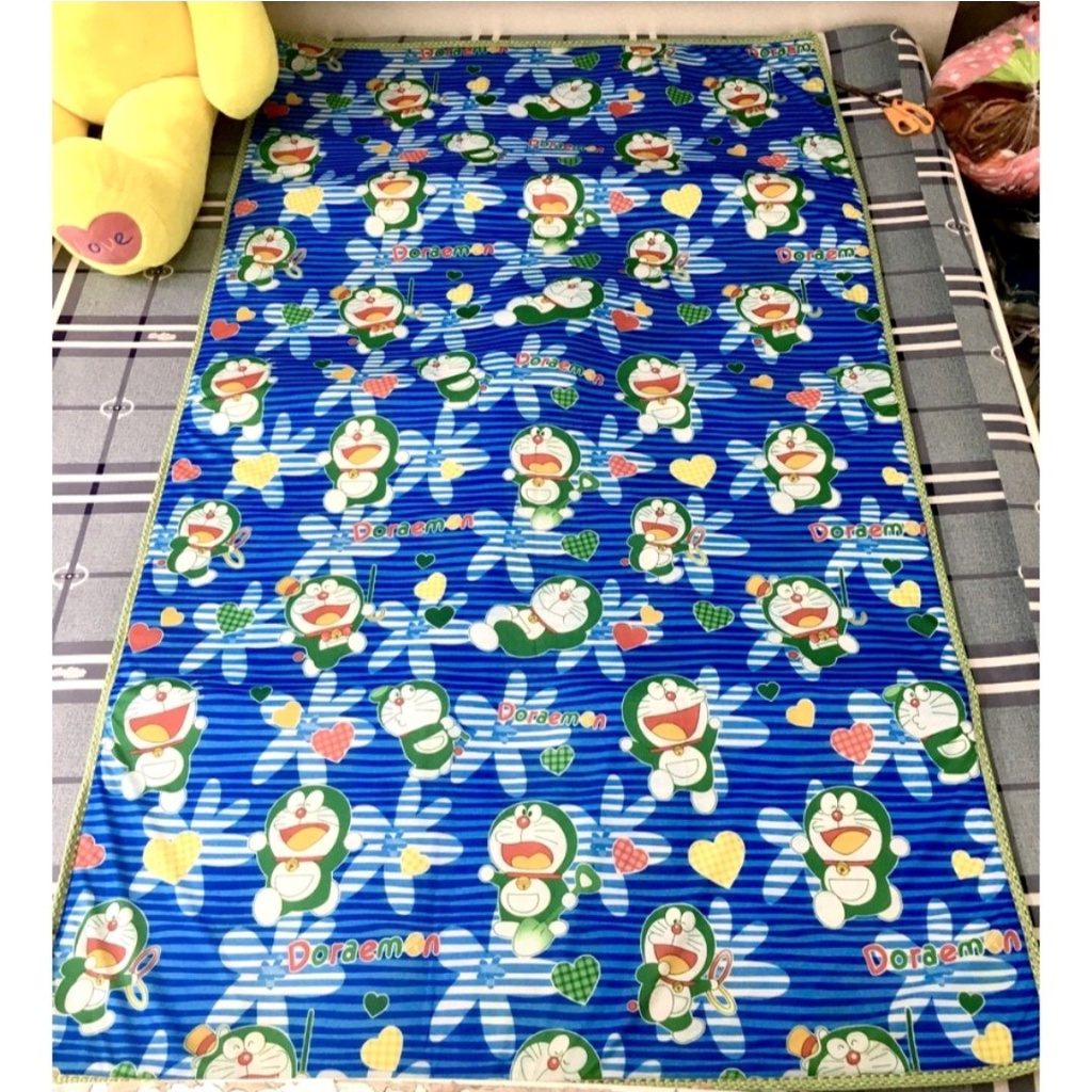 💥GIÁ RẺ💥 Topper dạng mỏng Nệm mousse trải sàn giá rẻ cho sinh viên,học sinh, nệm ép chần viền chất vải thun lạnh xếp gọn