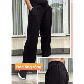 [HCM] (50-90kg) Quần bigsize dài legging thun cotton 4 chiều. drap gối codipa