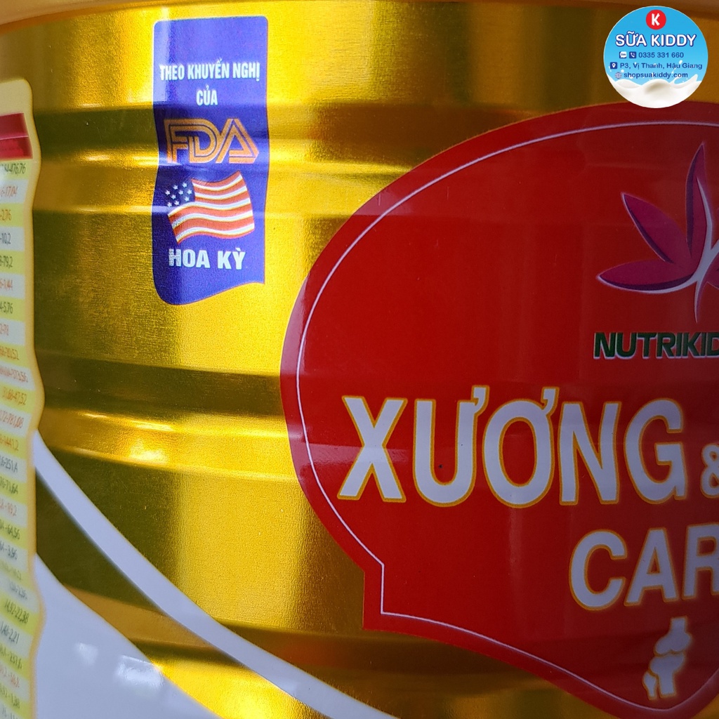 Sữa Nutrikid Xương Khớp Care dành cho người loãng xương 900g