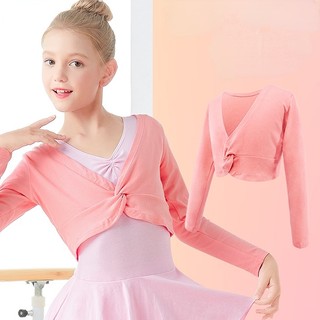 Áo khoác múa ballet tay dài cho bé gái