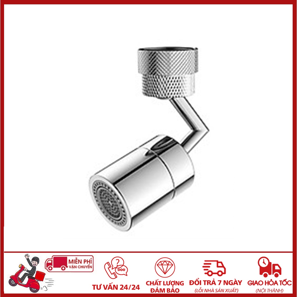 ⛔GIADUNGHOANGMAI⛔ Đầu vòi tăng áp chậu rửa 2 chế độ xoay 720 độ (LOẠI 720 ĐỘ)