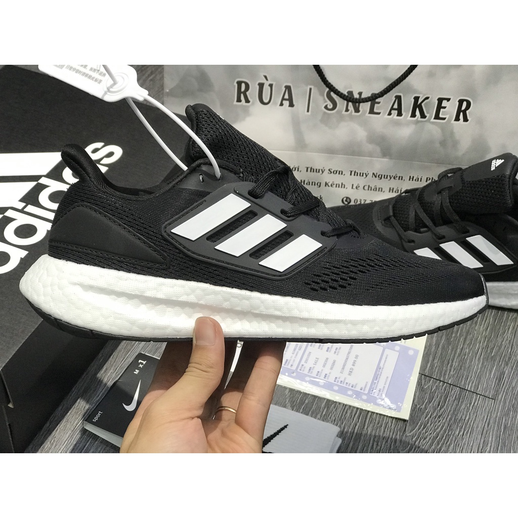 Siêu Phẩm Giày Thể Thao Sneaker A/Di/Das Peru Boost Đen Trắng Cao Cấp Ảnh Thật +Freeship