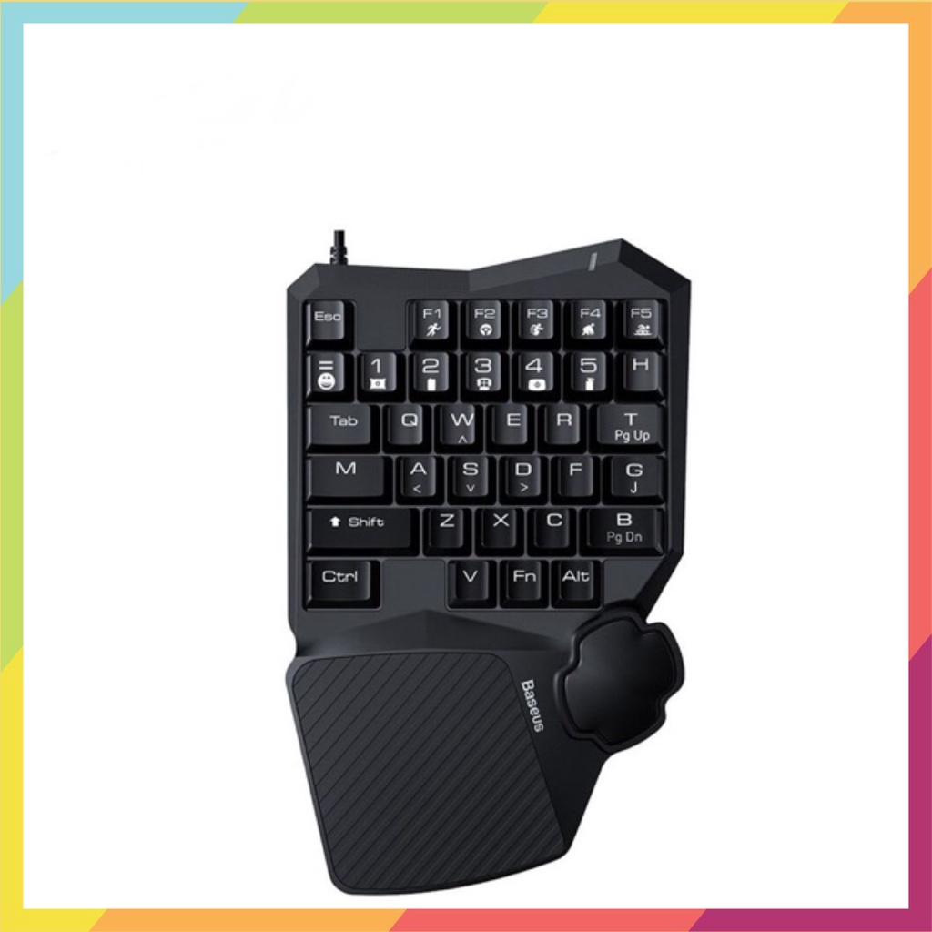 BASEUS GK01-Bàn phím Cơ dành cho GAME thủ tích hợp đèn LED