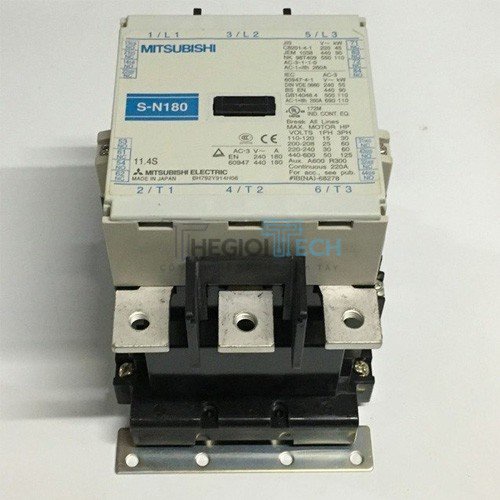 Khởi động từ Mitsubishi 220VAC S-N180, S-N220, S-N300, S-N400