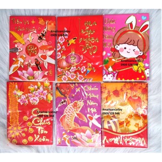 Bao Lì Xì Tết 2025 (1Combo/6cái Kích thước nhỏ)