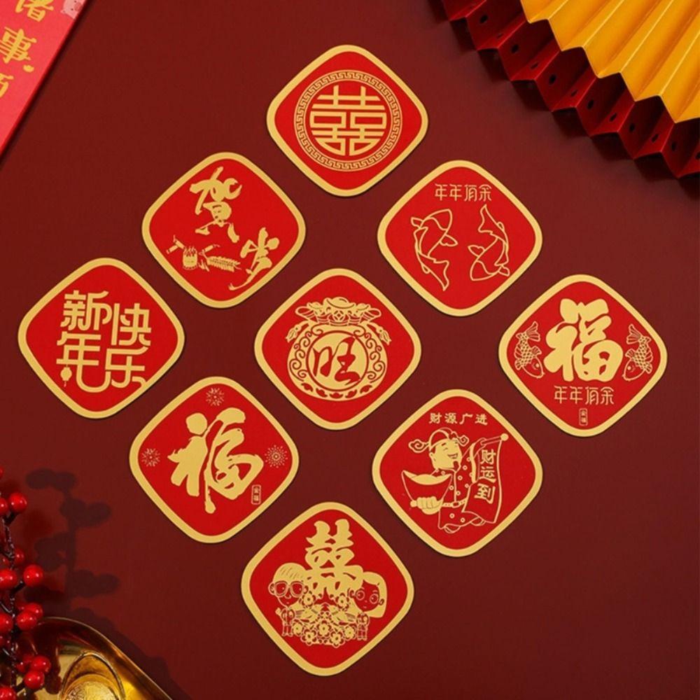 Set 10 Móc Treo Khăn Gắn Tường Không Cần Đục Lỗ Màu Đỏ Trang Trí Nhà Bếp / Phòng Tắm