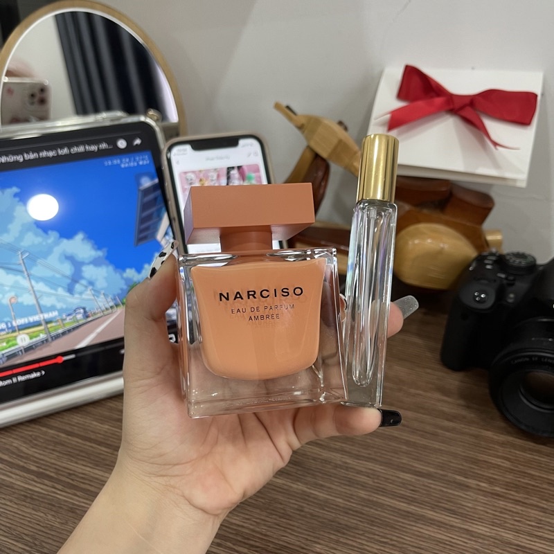 [10ml] Nước hoa chiết Narciso Ambree (Nar cam)
