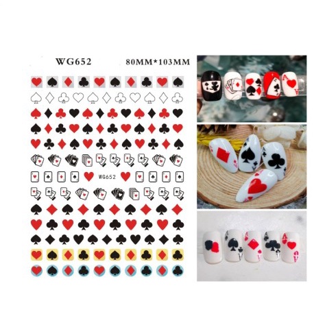 Sticker Lá Bài nhiều mẫu