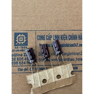 Tụ hoá 50v 33uf 6x11 5x12 nichicon mới chính hãng