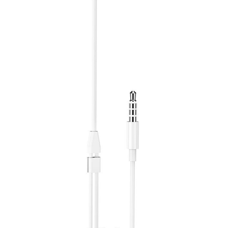 Tai nghe có dây Hoco DM21 jack 3.5mm tích hợp Micro đàm thoại dài 1.2M